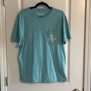 Men’s Chubbies Short Sleeve Pocket Tee Size Medium